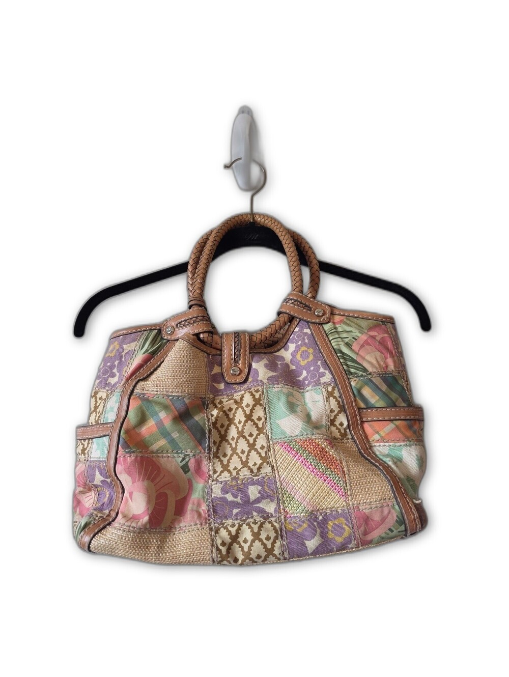 Vintage Fossil Patchwork Purse